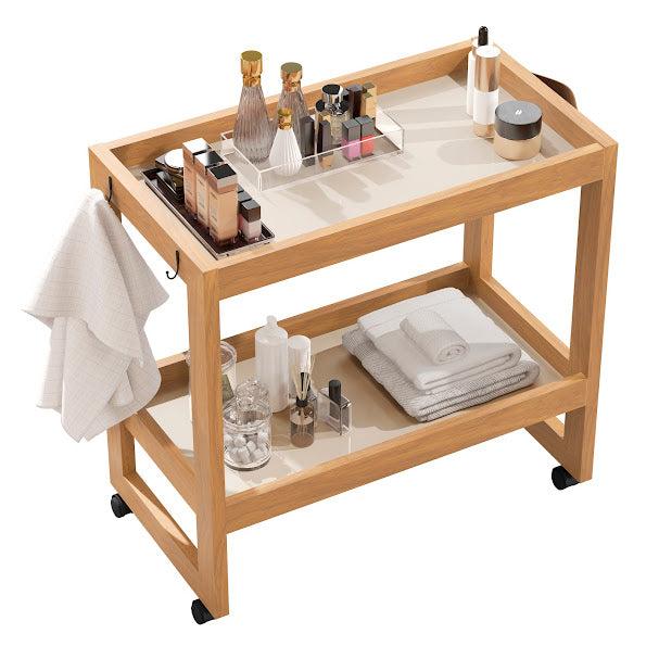 Aparador Barzinho Carrinho Multiuso Organizador Prateleiras Rodízios VENTO