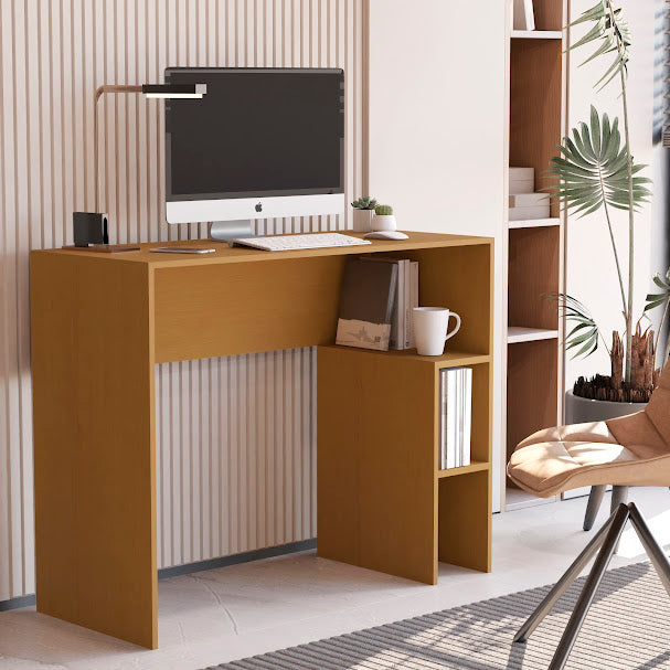 Escrivaninha Suspensa com Nichos e Prateleira – AURA