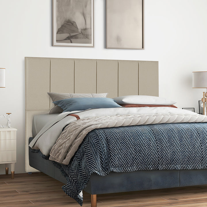 Cabeceira com pé  para cama box Tecido Suede- Cores , Medidas e Modelos