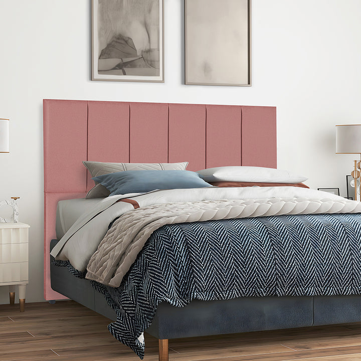 Cabeceira com pé  para cama box Tecido Suede- Cores , Medidas e Modelos