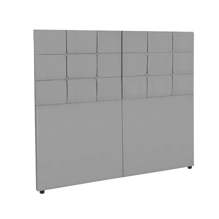 Cabeceira com pé  para cama box  em Tecido Suede- Cores , Medidas e Modelos