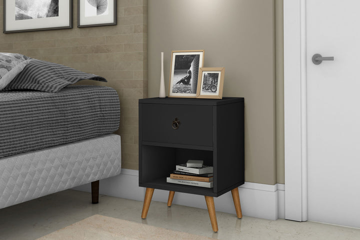 Mesa de Cabeceira Luxury 1 gaveta - Várias Cores