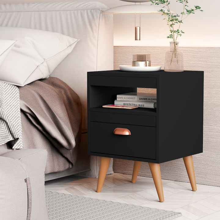 Kit com 2 Mesas de Cabeceiras Para Quarto Cama Luxo  Várias Cores Envio Imediato