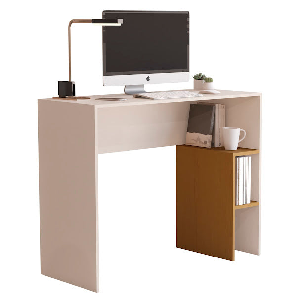 Escrivaninha Suspensa com Nichos e Prateleira – AURA