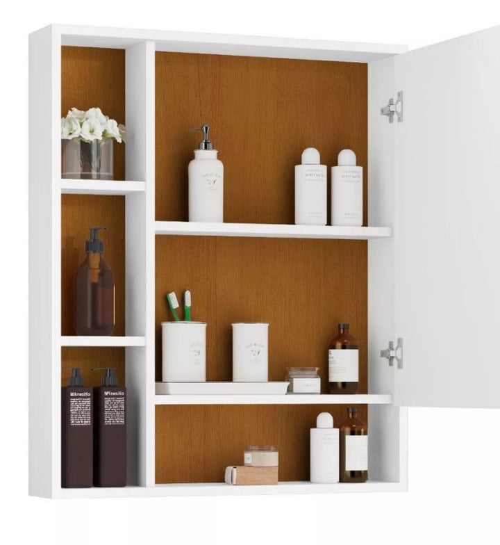 ARMARIO ESPELHEIRA COM PORTA PARA BANHEIRO OLIMPIA CORES