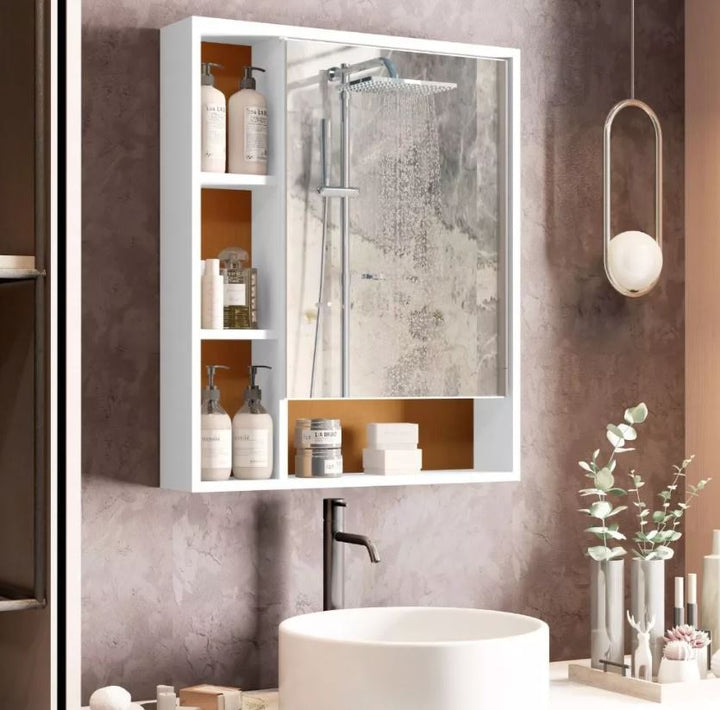 ARMARIO ESPELHEIRA COM PORTA PARA BANHEIRO OLIMPIA CORES