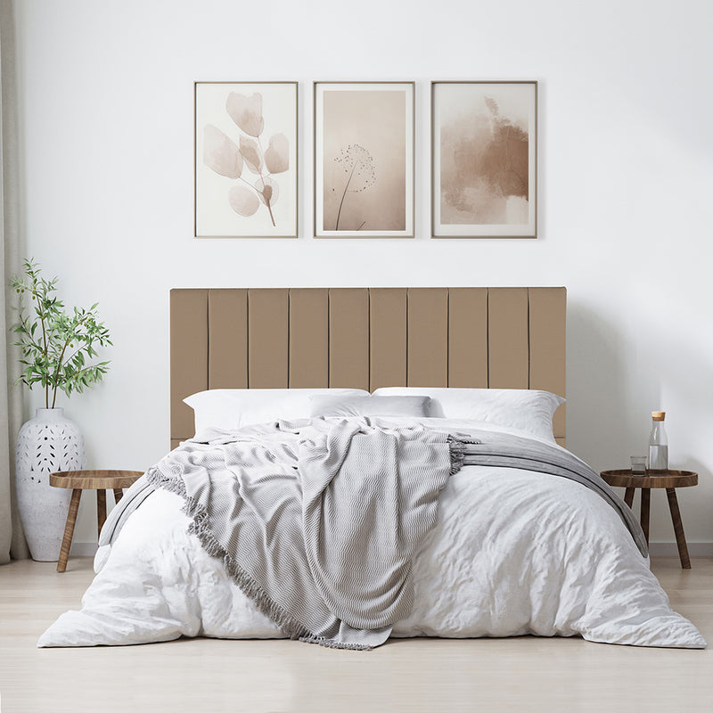 Cabeceira com pé  para cama box Tecido Suede- Cores , Medidas e Modelos