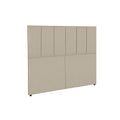 Cabeceira com pé  para cama box Tecido Suede- Cores , Medidas e Modelos