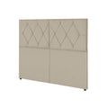 Cabeceira com pé  para cama box  em Tecido Suede- Cores , Medidas e Modelos