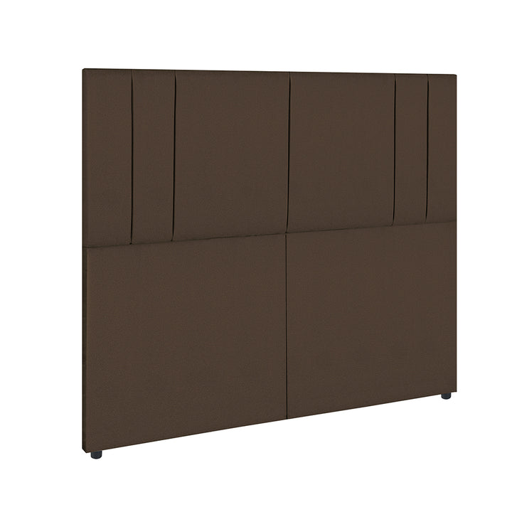 Cabeceira com pé  para cama box Tecido Suede- Cores , Medidas e Modelos