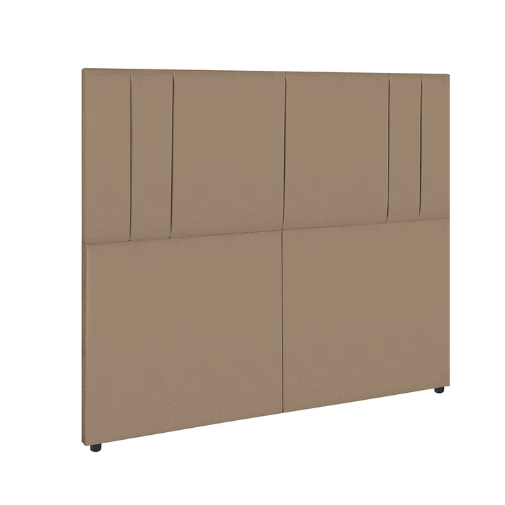 Cabeceira com pé  para cama box Tecido Suede- Cores , Medidas e Modelos