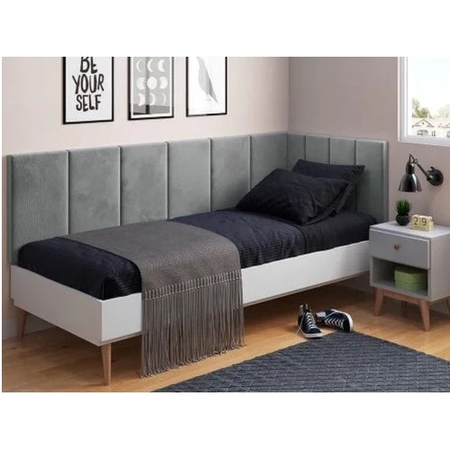 Cabeceira para cama de Solteiro em L