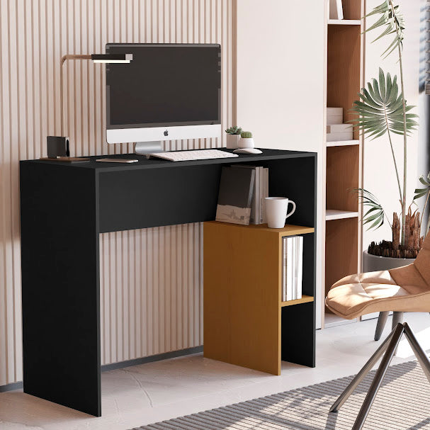 Escrivaninha Suspensa com Nichos e Prateleira – AURA